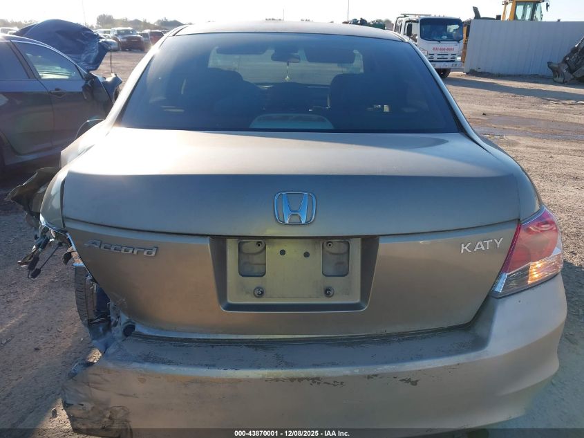 2009 Honda Accord 2.4 Lx VIN: 1HGCP26379A200677 Lot: 43870001
