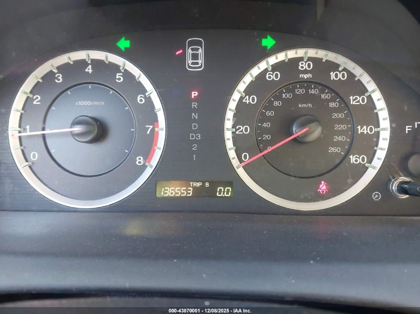 2009 Honda Accord 2.4 Lx VIN: 1HGCP26379A200677 Lot: 43870001