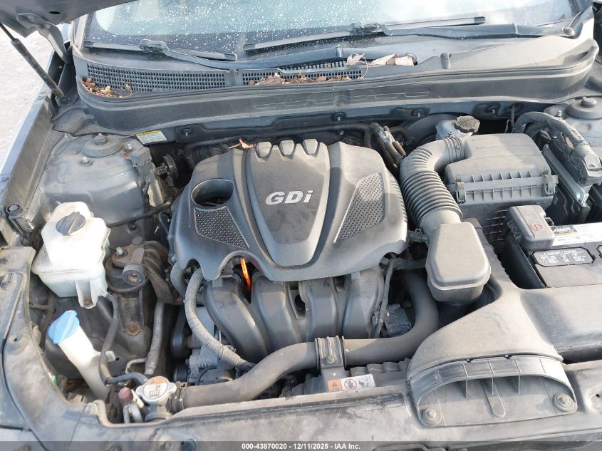 2013 Hyundai Sonata Se VIN: 5NPEC4AC3DH728661 Lot: 43870020