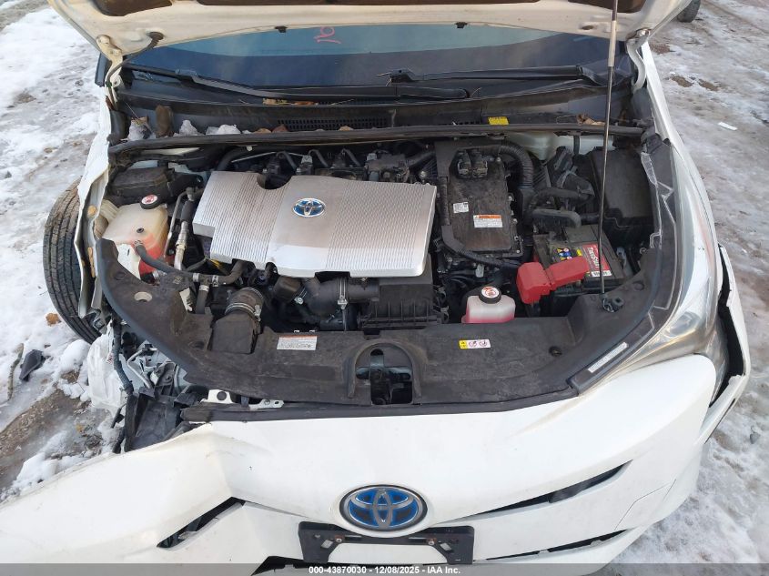 2017 Toyota Prius Two VIN: JTDKBRFU8H3054223 Lot: 43870030