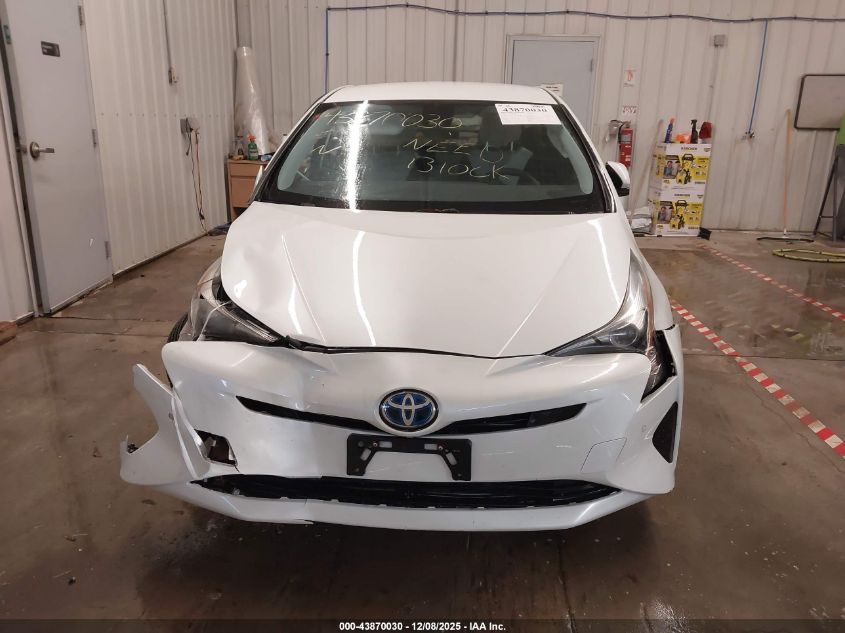 2017 Toyota Prius Two VIN: JTDKBRFU8H3054223 Lot: 43870030