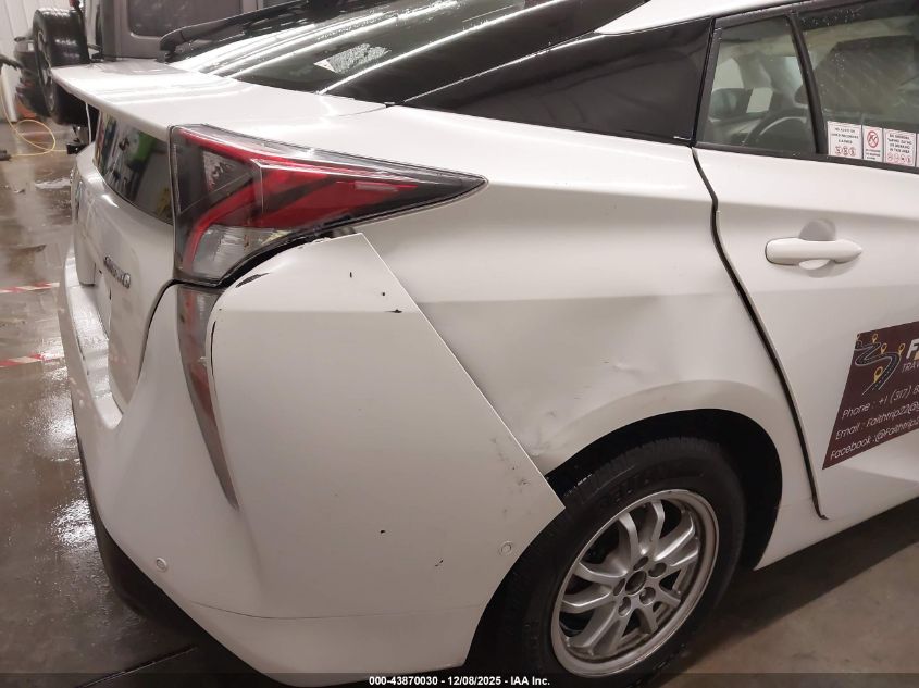 2017 Toyota Prius Two VIN: JTDKBRFU8H3054223 Lot: 43870030