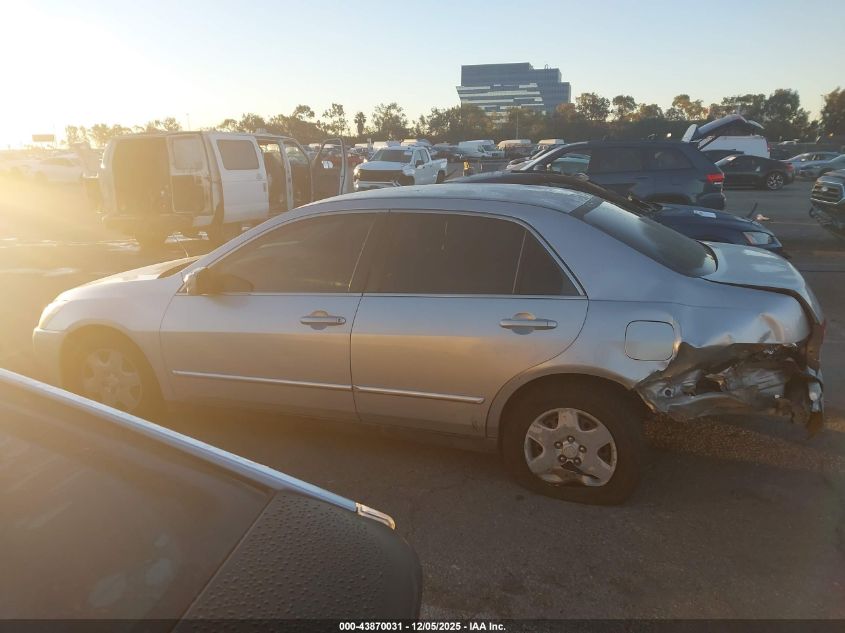 2005 Honda Accord 2.4 Lx VIN: JHMCM56425T000613 Lot: 43870031
