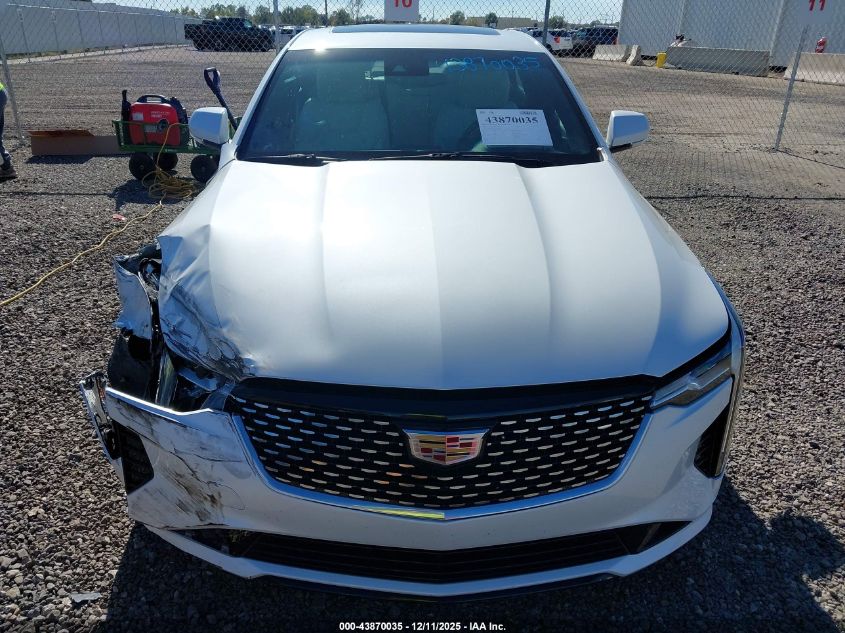 2022 Cadillac Ct4 Luxury VIN: 1G6DJ5RK7N0136863 Lot: 43870035