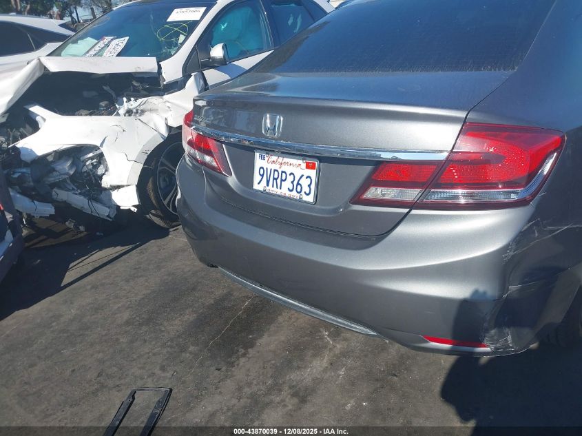 2013 Honda Civic Lx VIN: 2HGFB2F58DH522249 Lot: 43870039