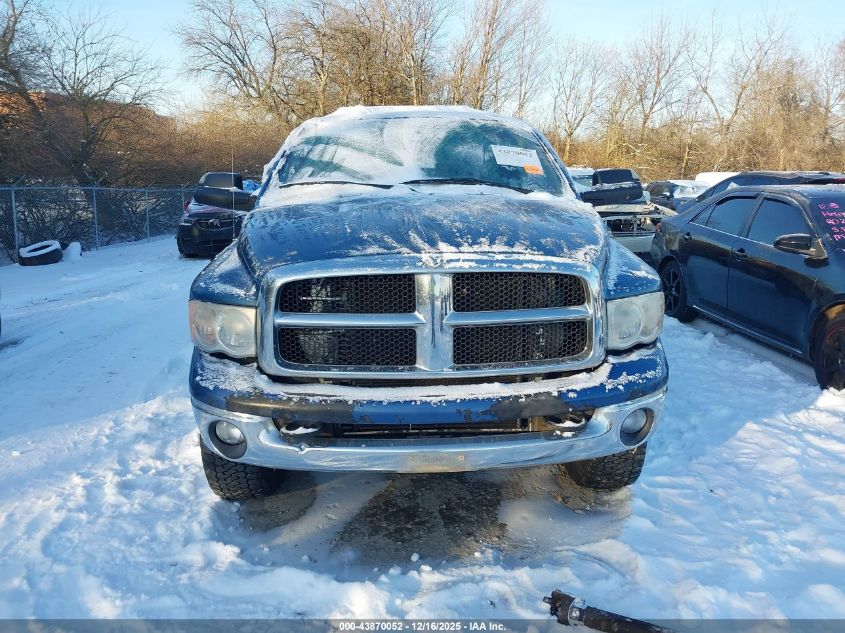 2004 Dodge Ram 2500 Slt/Laramie VIN: 3D7KU28C24G139934 Lot: 43870052