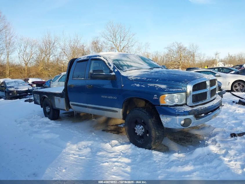 2004 Dodge Ram 2500 Slt/Laramie VIN: 3D7KU28C24G139934 Lot: 43870052