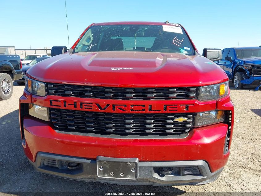 2022 Chevrolet Silverado 1500 Ltd 2Wd Short Bed Custom VIN: 3GCPWBEK2NG163979 Lot: 43870068