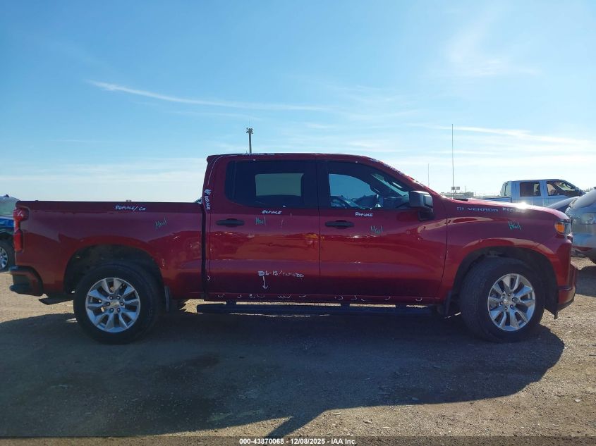 2022 Chevrolet Silverado 1500 Ltd 2Wd Short Bed Custom VIN: 3GCPWBEK2NG163979 Lot: 43870068