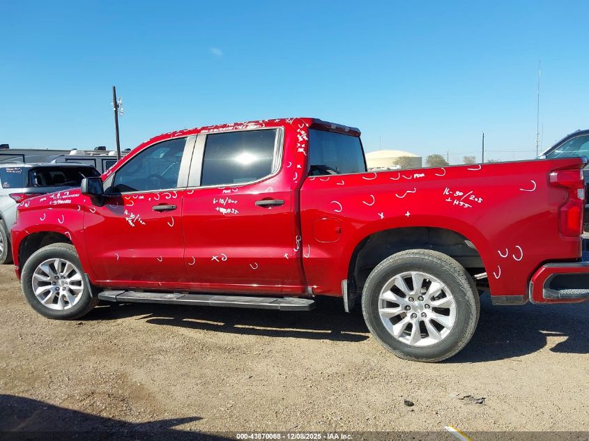 2022 Chevrolet Silverado 1500 Ltd 2Wd Short Bed Custom VIN: 3GCPWBEK2NG163979 Lot: 43870068