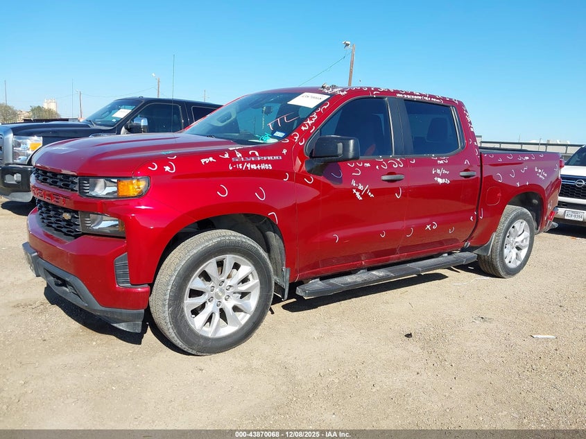 VIN 3GCPWBEK2NG163979 2022 CHEVROLET SILVERADO 1500 LTD 2WD  SHORT BED CUSTOM