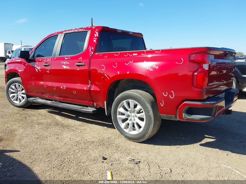 VIN 3GCPWBEK2NG163979 2022 CHEVROLET SILVERADO 1500 LTD 2WD  SHORT BED CUSTOM