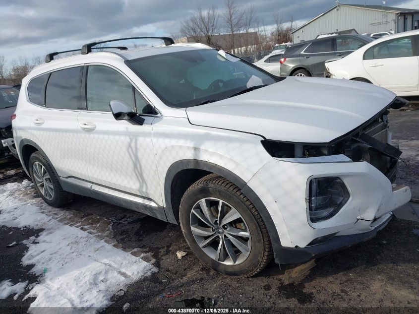 2020 Hyundai Santa Fe Sel VIN: 5NMS3CAD5LH173634 Lot: 43870070