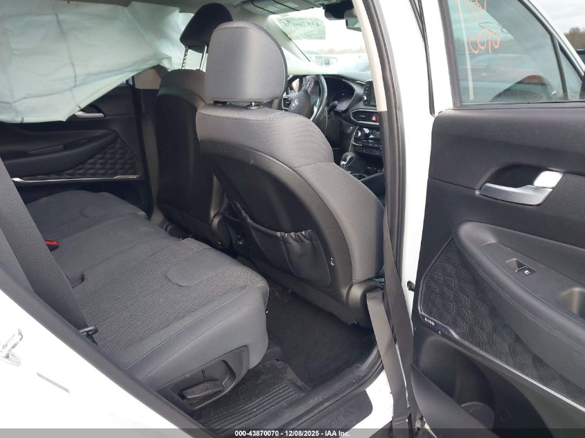 2020 Hyundai Santa Fe Sel VIN: 5NMS3CAD5LH173634 Lot: 43870070