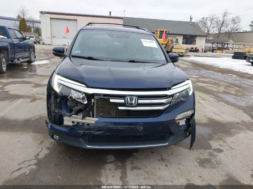 2016 Honda Pilot Elite VIN: 5FNYF6H07GB116008 Lot: 43870084