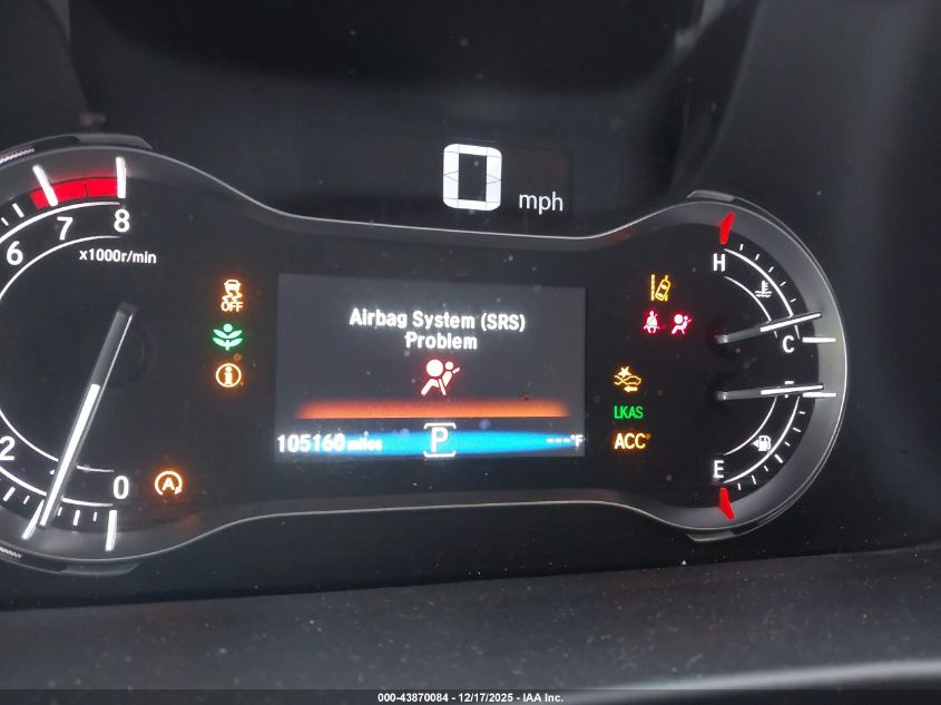 2016 Honda Pilot Elite VIN: 5FNYF6H07GB116008 Lot: 43870084