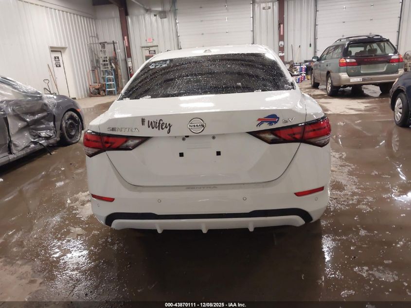 2022 Nissan Sentra Sv Xtronic Cvt VIN: 3N1AB8CV2NY231468 Lot: 43870111