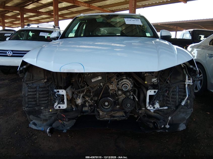 2021 Audi Q5 Premium Plus 45 Tfsi Quattro S Tronic VIN: WA1BAAFY5M2038496 Lot: 43870115