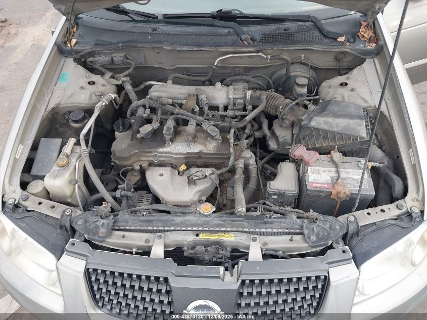 2005 Nissan Sentra 1.8S VIN: 3N1CB51D15L465132 Lot: 43870120