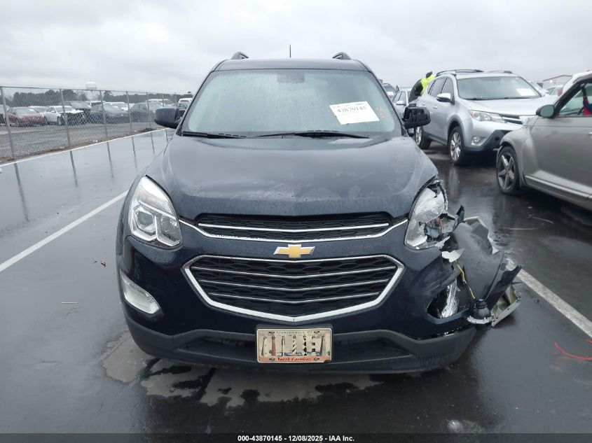 2016 Chevrolet Equinox Lt VIN: 2GNALCEKXG1110518 Lot: 43870145