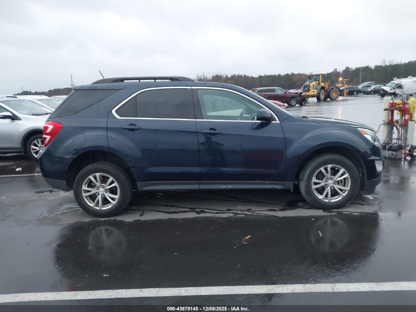 2016 Chevrolet Equinox Lt VIN: 2GNALCEKXG1110518 Lot: 43870145