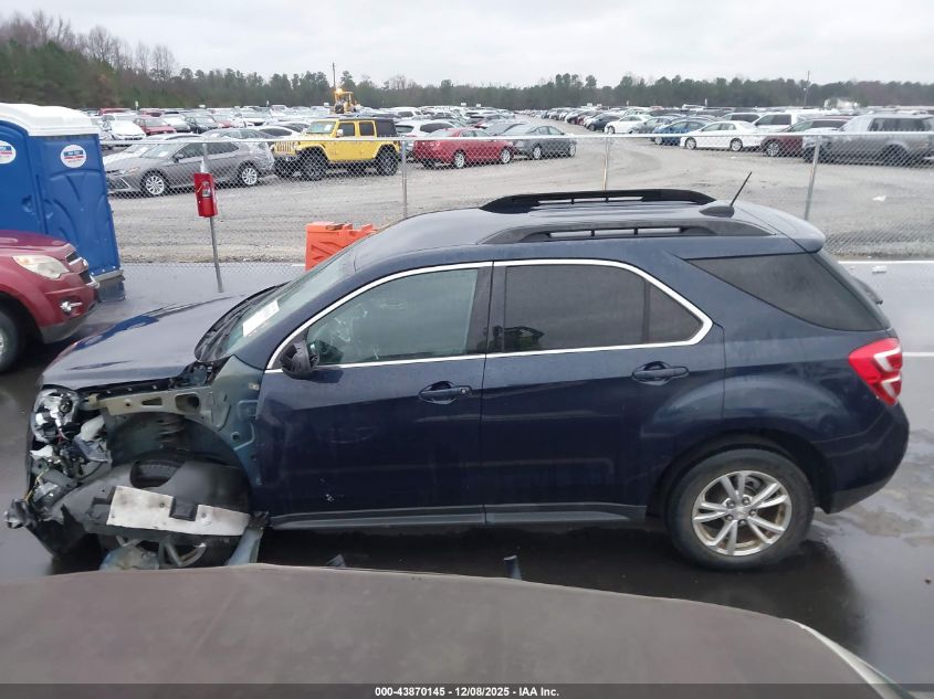2016 Chevrolet Equinox Lt VIN: 2GNALCEKXG1110518 Lot: 43870145