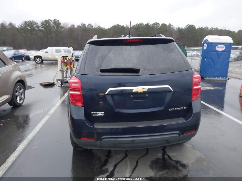 2016 Chevrolet Equinox Lt VIN: 2GNALCEKXG1110518 Lot: 43870145