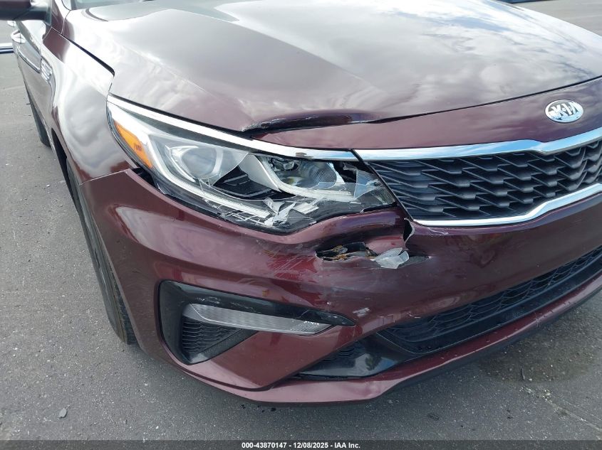 2019 Kia Optima Lx VIN: 5XXGT4L37KG334708 Lot: 43870147