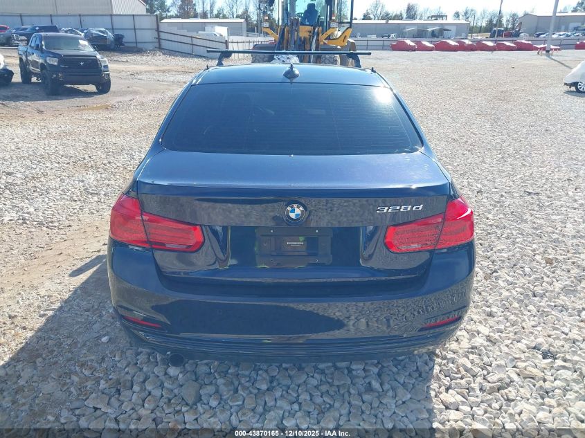 2016 BMW 328D VIN: WBA8E5C52GK388403 Lot: 43870165