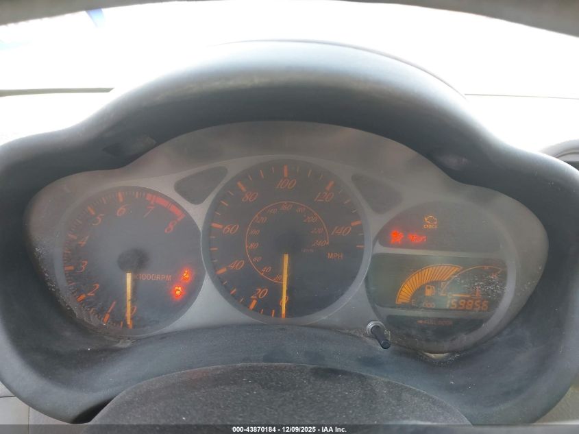 2001 Toyota Celica Gt VIN: JTDDR32T010079655 Lot: 43870184