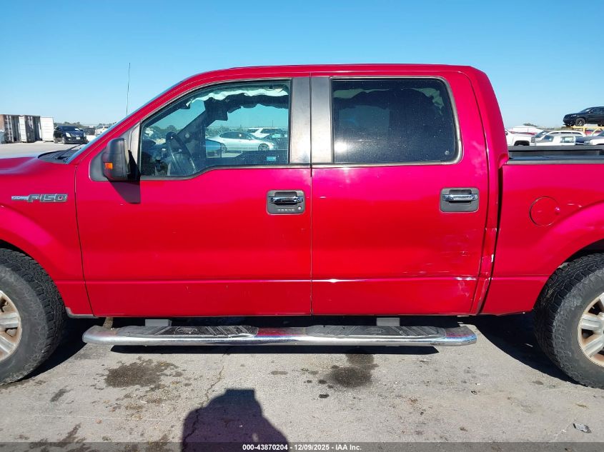 2012 Ford F-150 Xlt VIN: 1FTFW1CF5CKD36122 Lot: 43870204