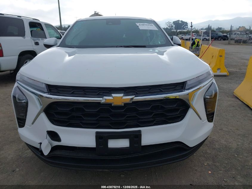 2025 Chevrolet Trax Fwd Ls VIN: KL77LFEP0SC221465 Lot: 43870210