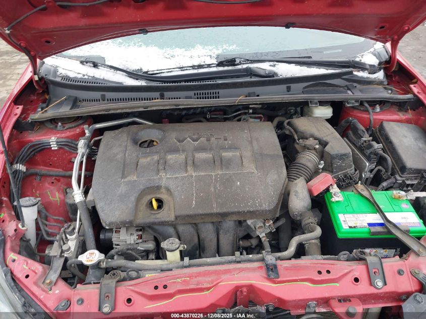 2019 Toyota Corolla Le VIN: 2T1BURHE6KC190848 Lot: 43870226