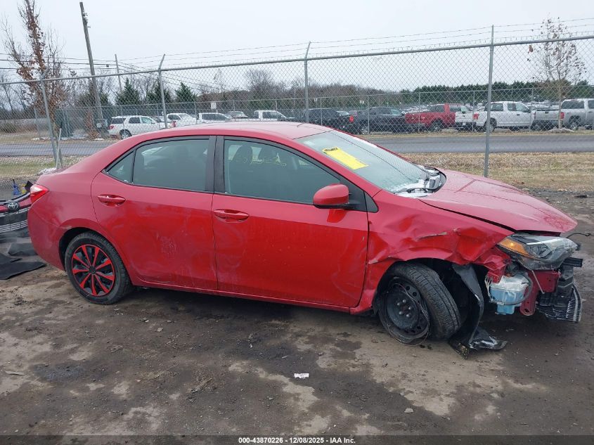 2019 Toyota Corolla Le VIN: 2T1BURHE6KC190848 Lot: 43870226