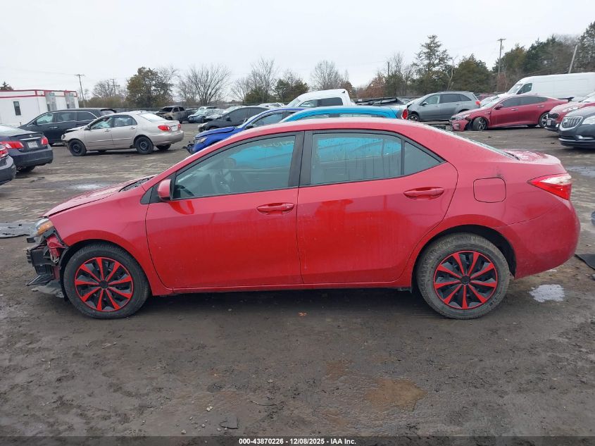 2019 Toyota Corolla Le VIN: 2T1BURHE6KC190848 Lot: 43870226