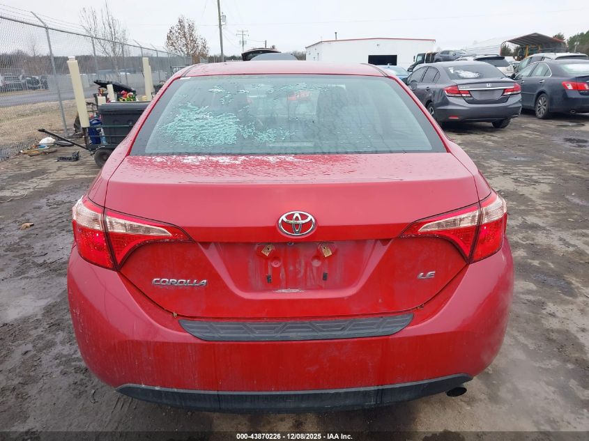 2019 Toyota Corolla Le VIN: 2T1BURHE6KC190848 Lot: 43870226