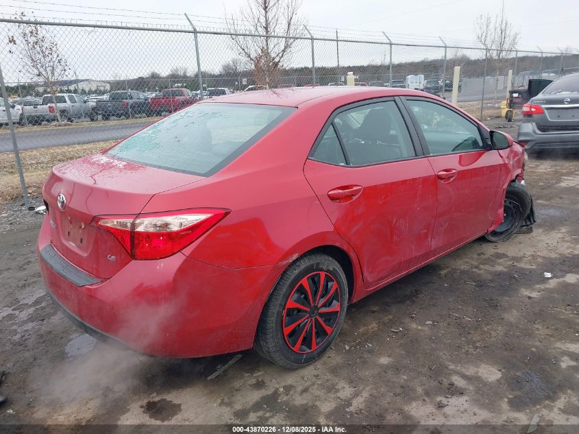 2019 Toyota Corolla Le VIN: 2T1BURHE6KC190848 Lot: 43870226