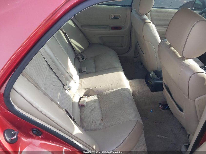 2001 Lexus Is 300 VIN: JTHBD182710031285 Lot: 43870235