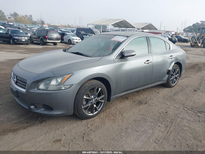 Vin: 1n4aa5ap1ec912075, lot: 44365774, nissan maxima 3.5 s 20142