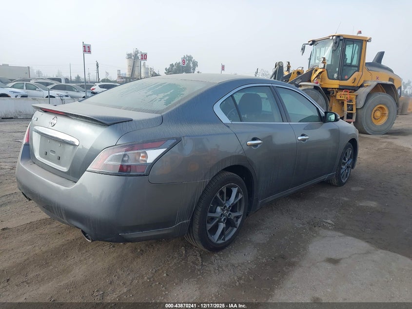 Vin: 1n4aa5ap1ec912075, lot: 44365774, nissan maxima 3.5 s 20144