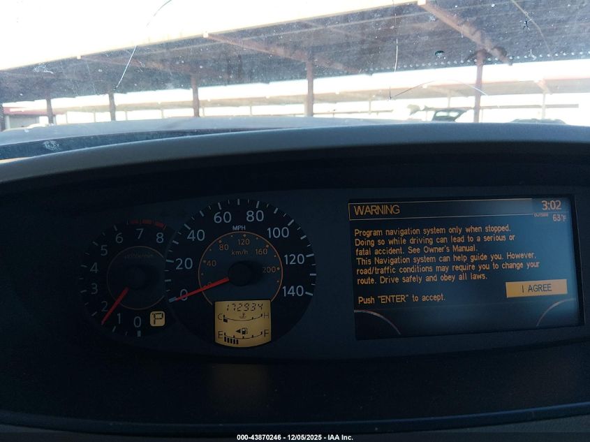 2005 Nissan Quest 3.5 Se VIN: 5N1BV28UX5N111092 Lot: 43870246