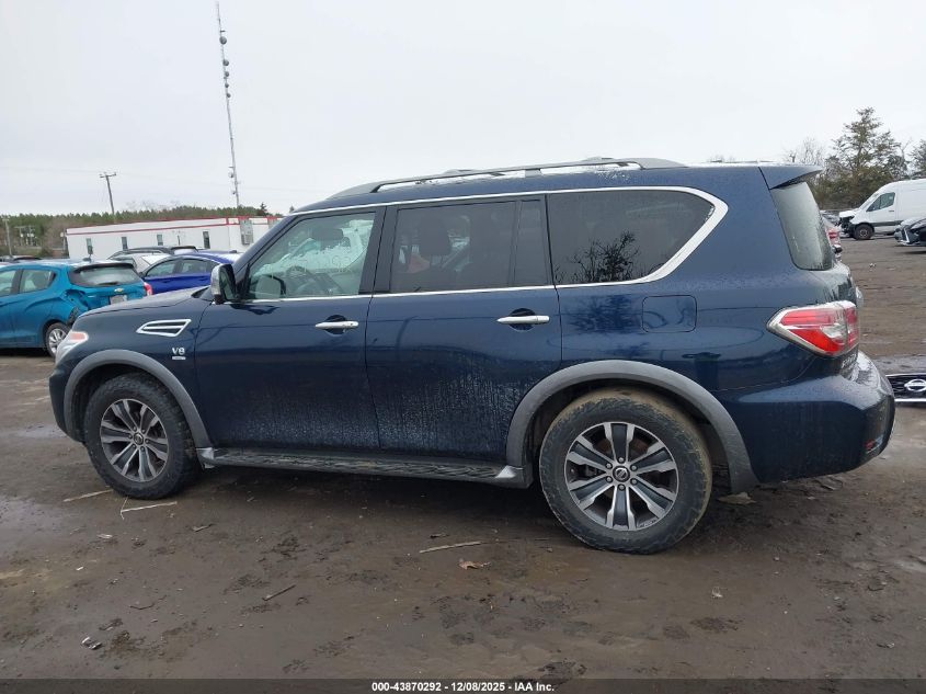 2019 Nissan Armada Sl VIN: JN8AY2NC5KX511875 Lot: 43870292