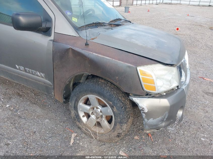 2007 Nissan Titan Se VIN: 1N6BA06A47N225831 Lot: 43870306