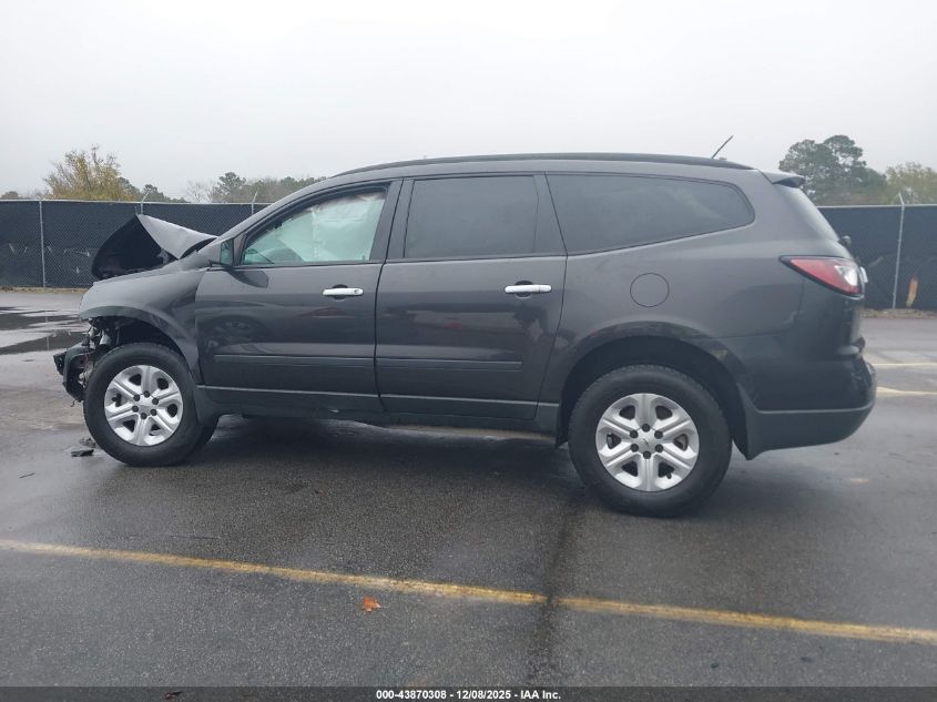 2014 Chevrolet Traverse Ls VIN: 1GNKRFED2EJ360330 Lot: 43870308