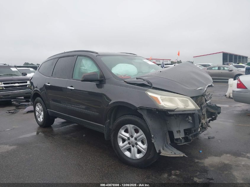 2014 Chevrolet Traverse Ls VIN: 1GNKRFED2EJ360330 Lot: 43870308