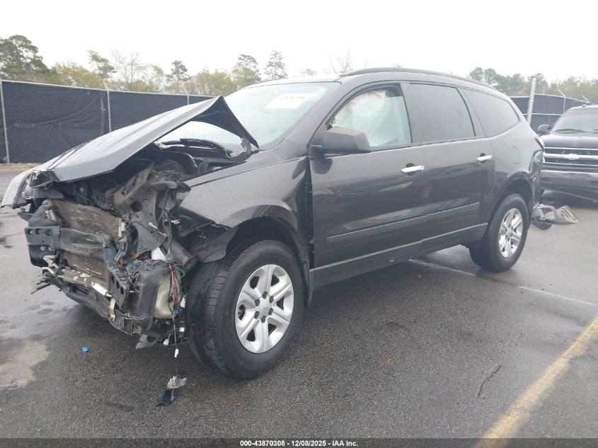 2014 Chevrolet Traverse Ls VIN: 1GNKRFED2EJ360330 Lot: 43870308