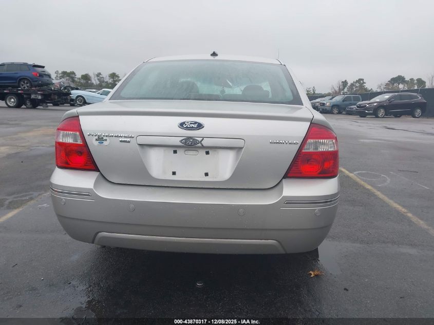 2007 Ford Five Hundred Limited VIN: 1FAHP28157G117149 Lot: 43870317