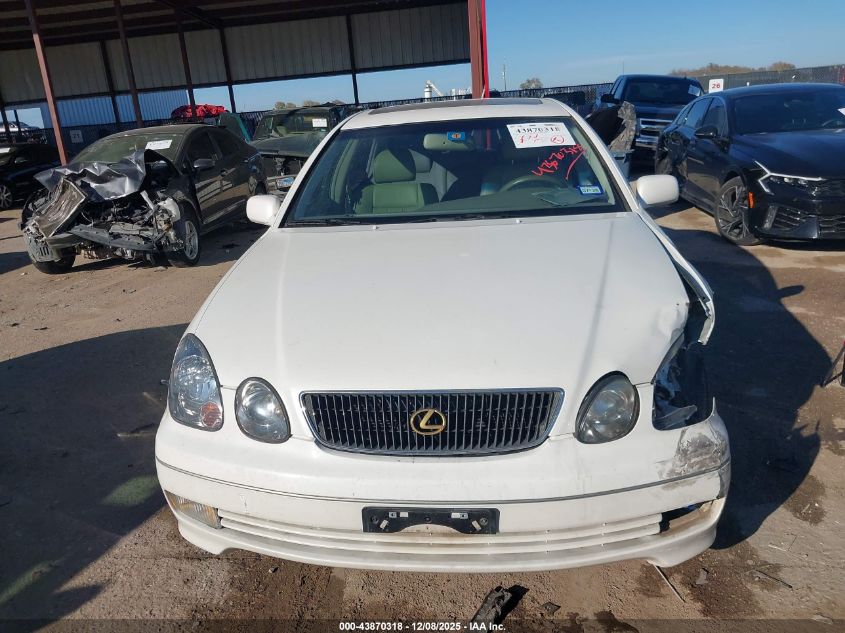 1998 Lexus Gs 300 VIN: JT8BD68SXW0041037 Lot: 43870318