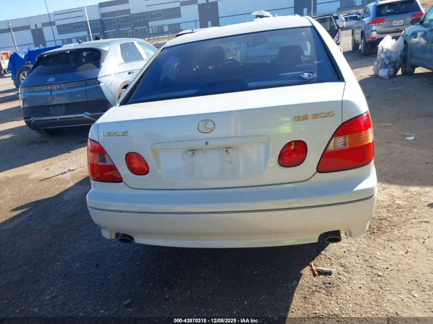 1998 Lexus Gs 300 VIN: JT8BD68SXW0041037 Lot: 43870318