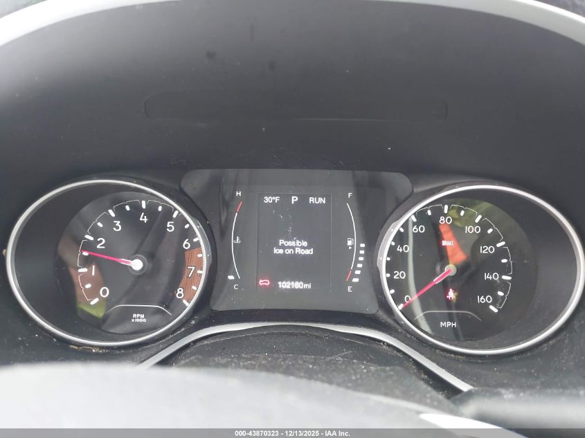 2017 Jeep New Compass Sport 4X4 VIN: 3C4NJDAB3HT647212 Lot: 43870323